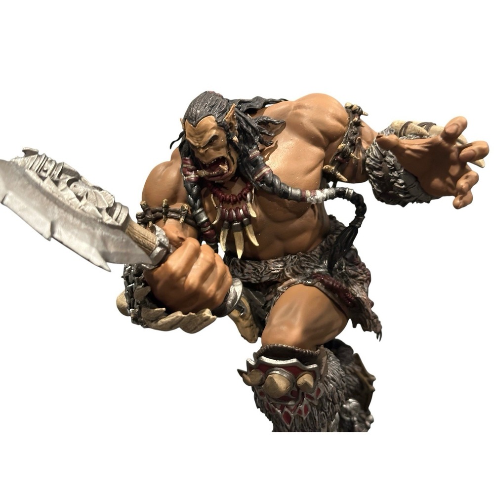 Warcraft Durotan Statue Phone Dock‎ Swordfish Legendary Movie Figure